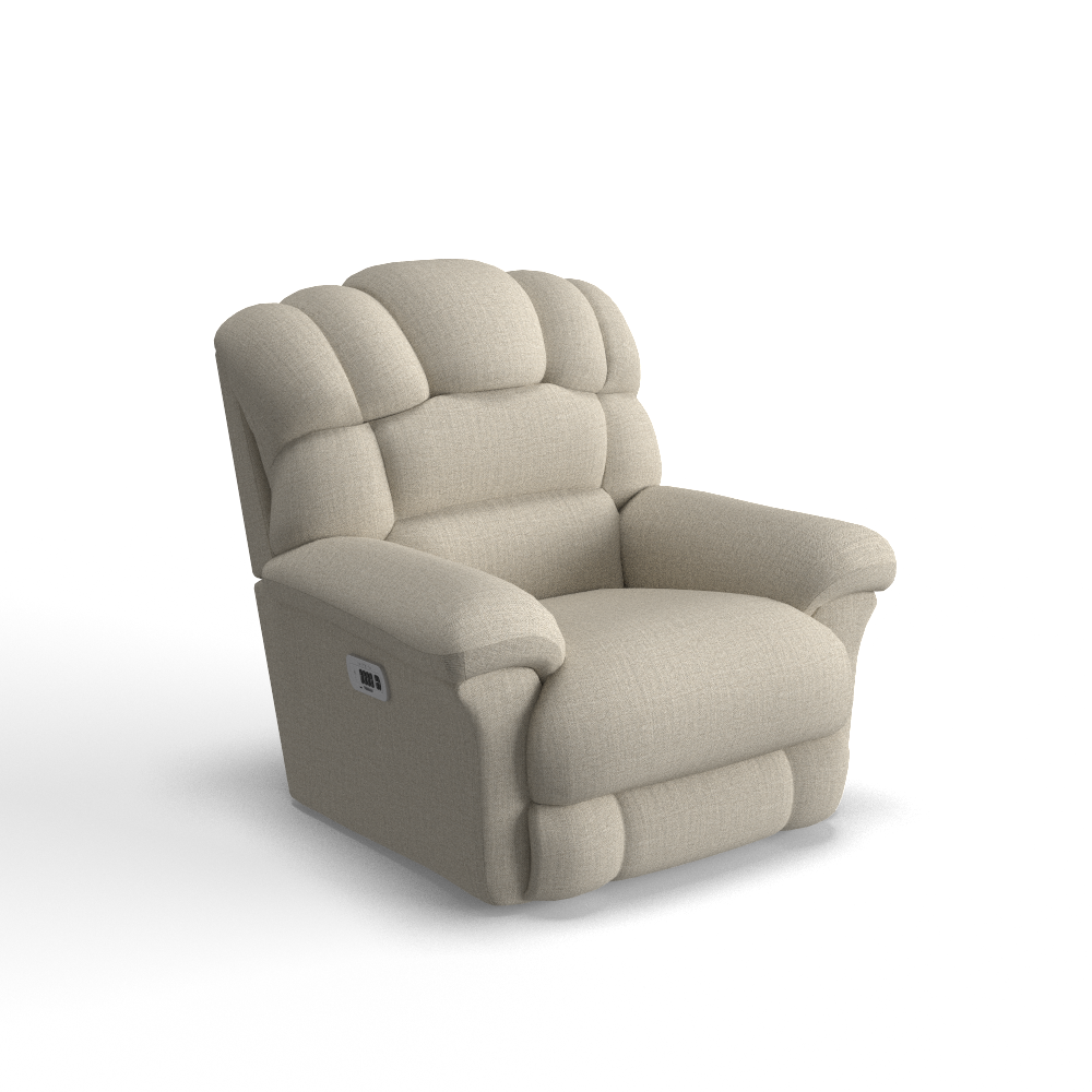 Randell Power Rocking Recliner w/ Headrest & Lumbar